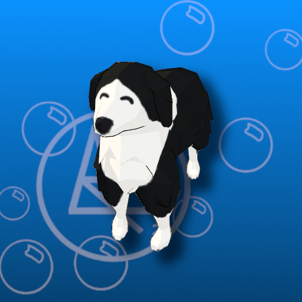 Free Stylized Dog Prefab