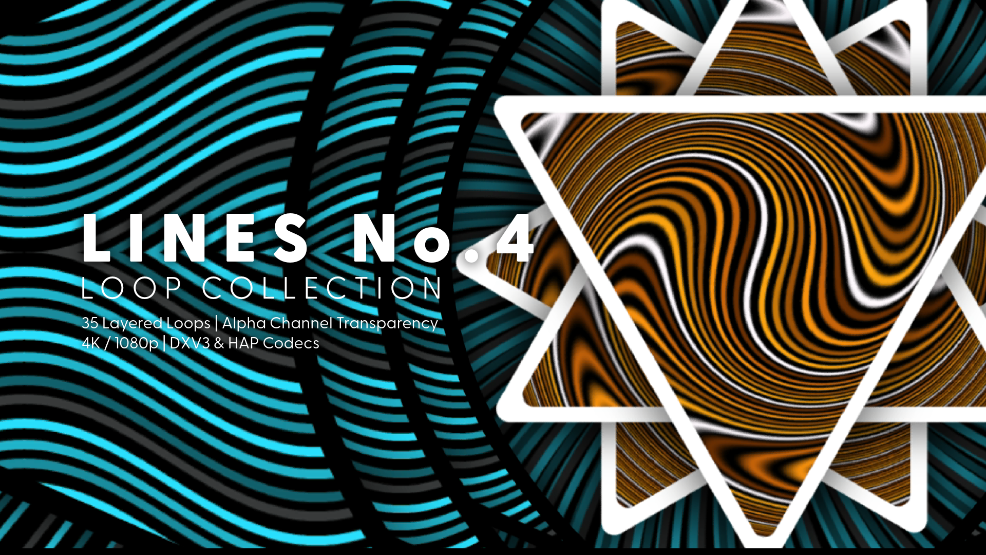 Lines No.4 Loop Collection: a frame from the loop.