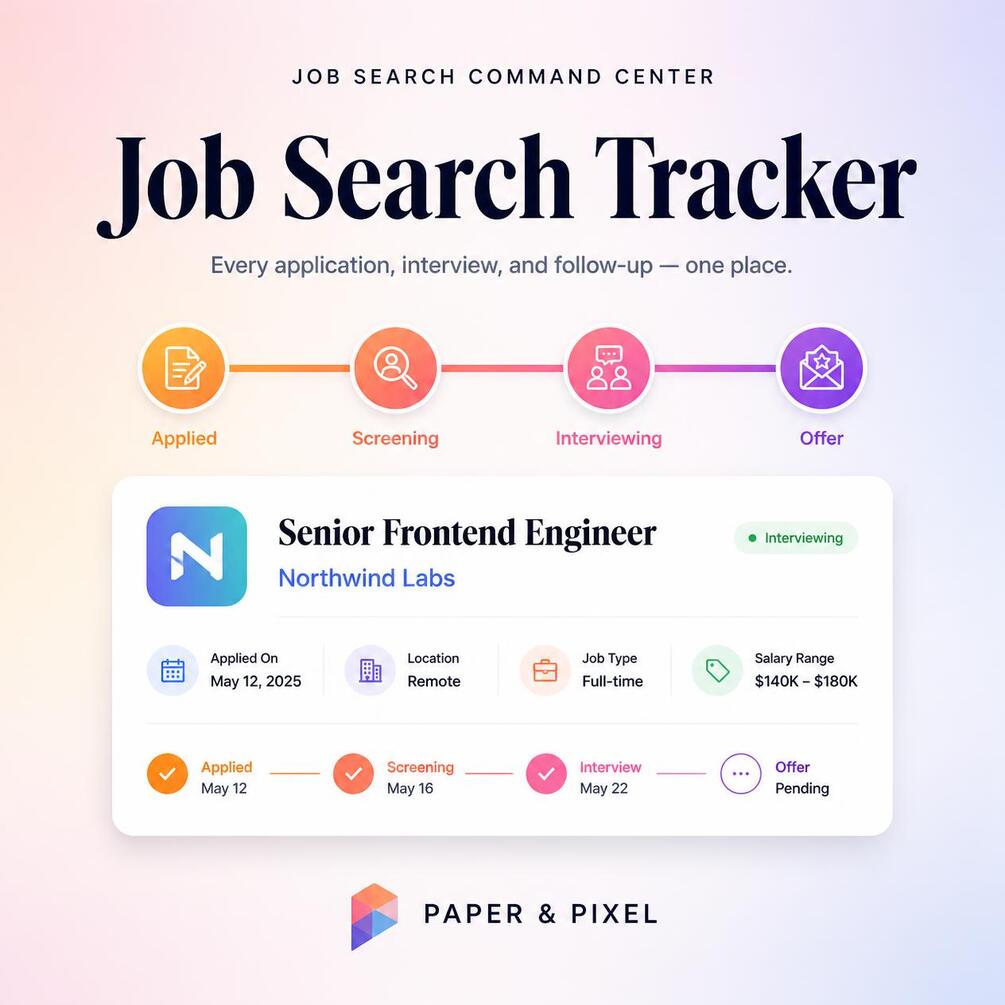 Second look at the tracker layout