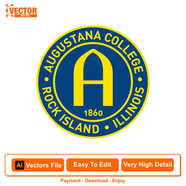 Augustana College, Augustana College Logo Vector, University Logo, Us ...