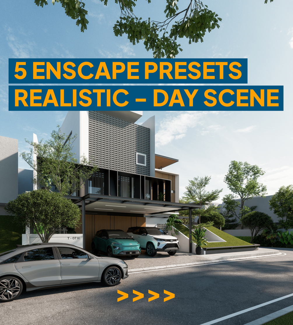 5+ REALISTIC ENSCAPE PRESETS - DAY SCENE