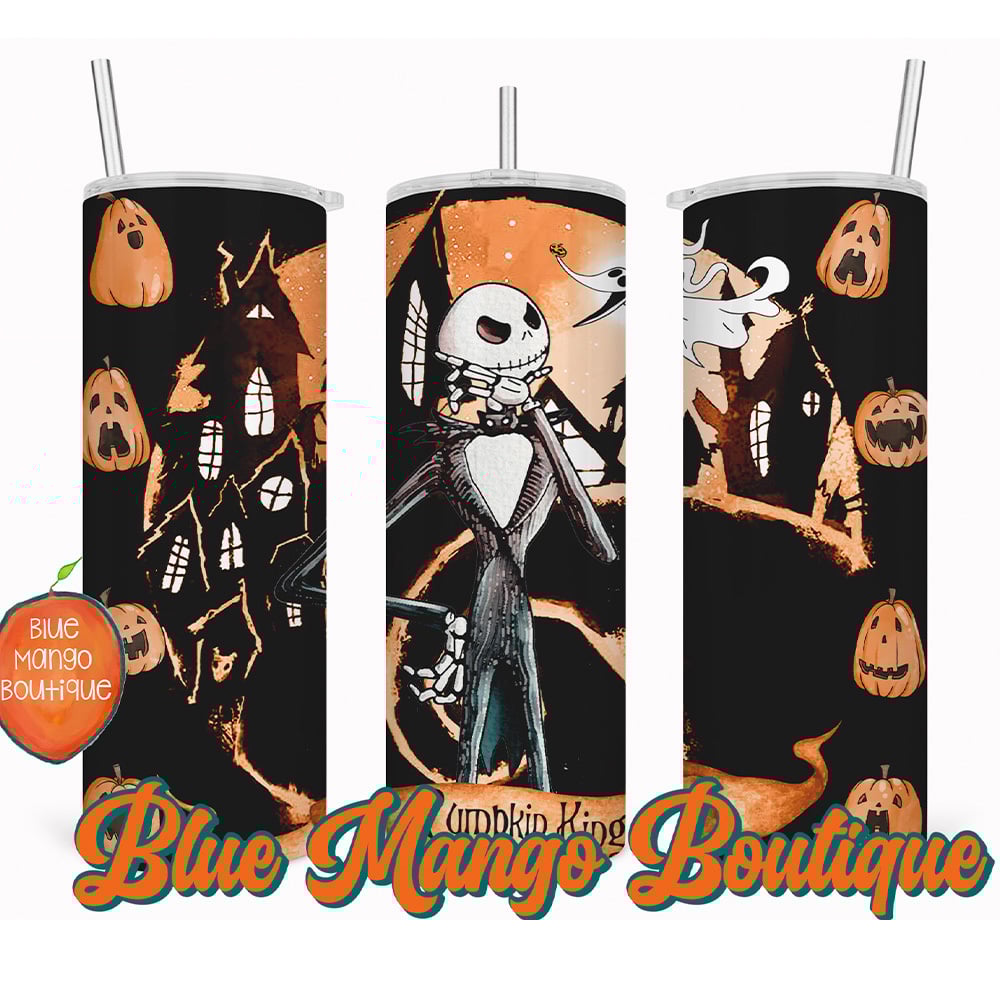 Nightmare Before Christmas Tumbler Design Seamless Digital download