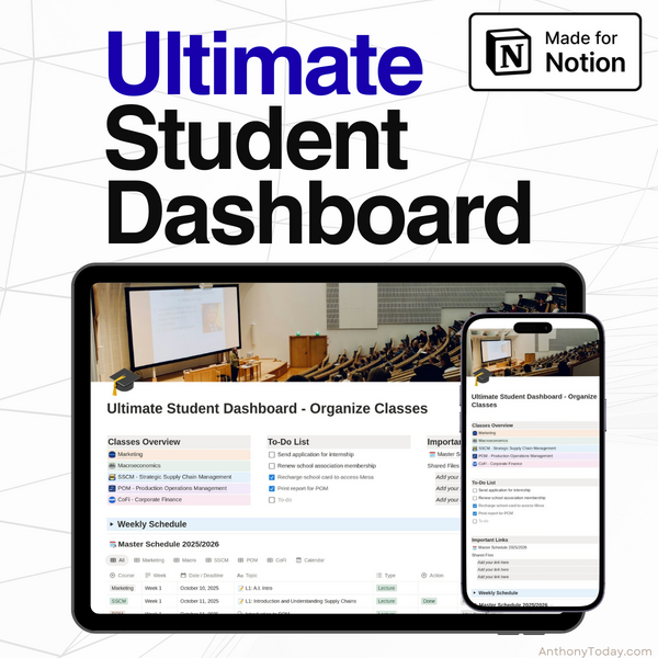 Student Dashboard Ultimate