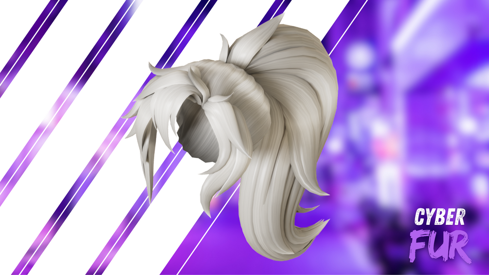 Cyber Fur Mayu showcase render 2