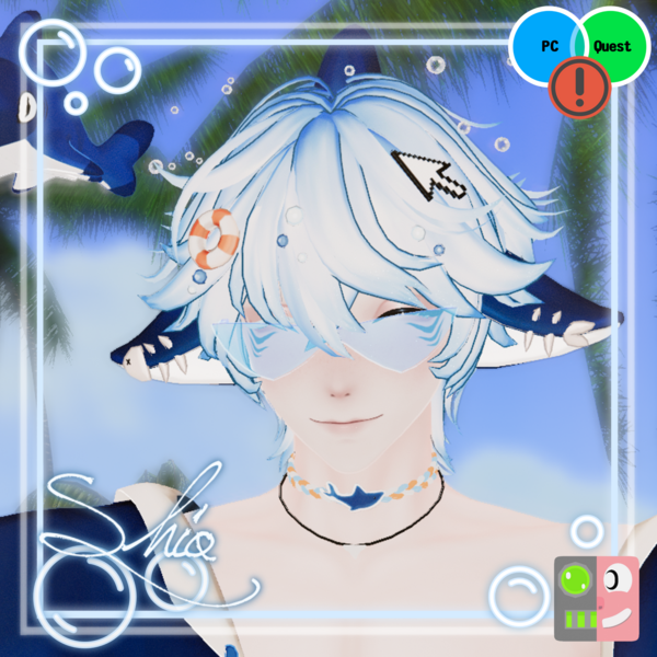 Shio 🫧🦈🌊 - SFW  - VRChat Avatar 