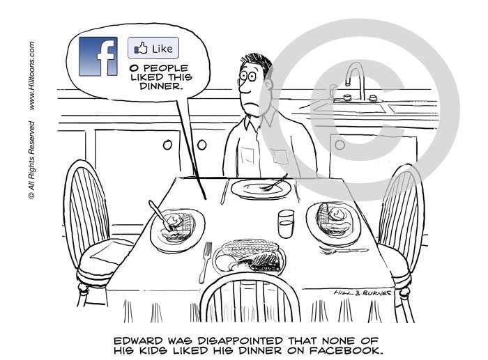 dinner-gets-no-facebook-likes-cartoon