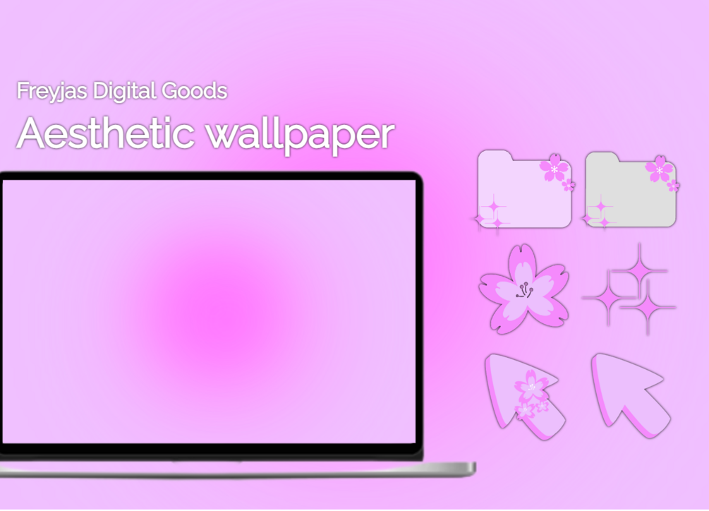 Mac book wallpaper Pink and purple aura gradient wallpapers