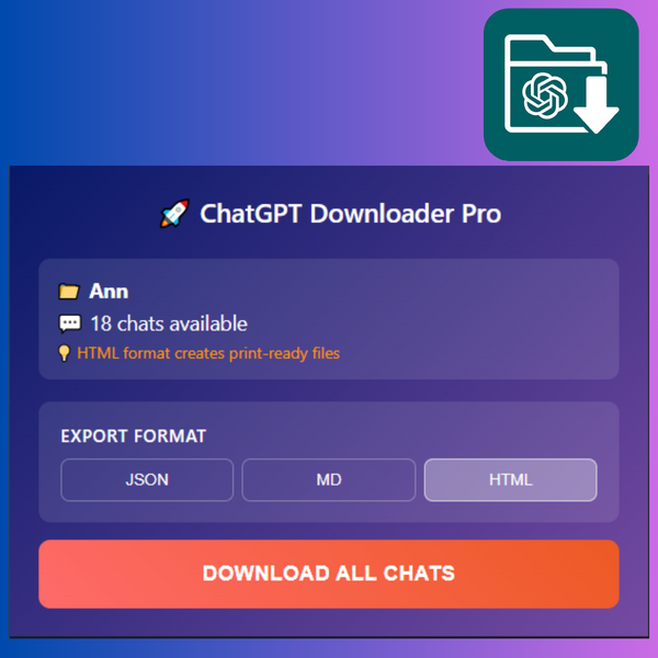ChatGPT Folder Downloader Preview