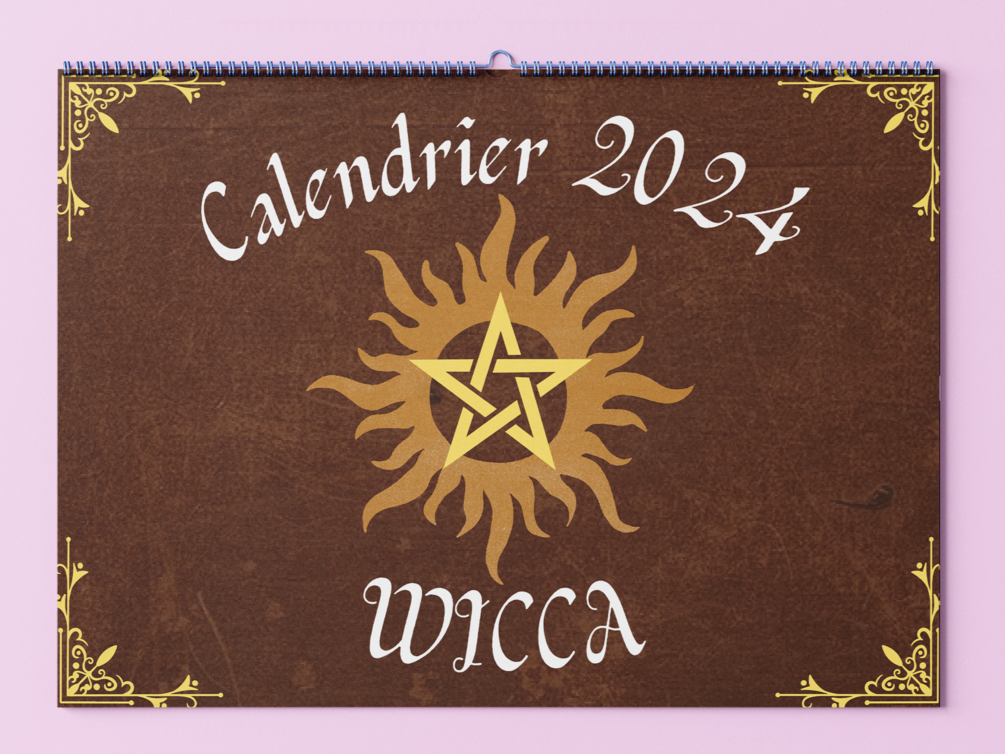 English 2024 Calendar Wicca