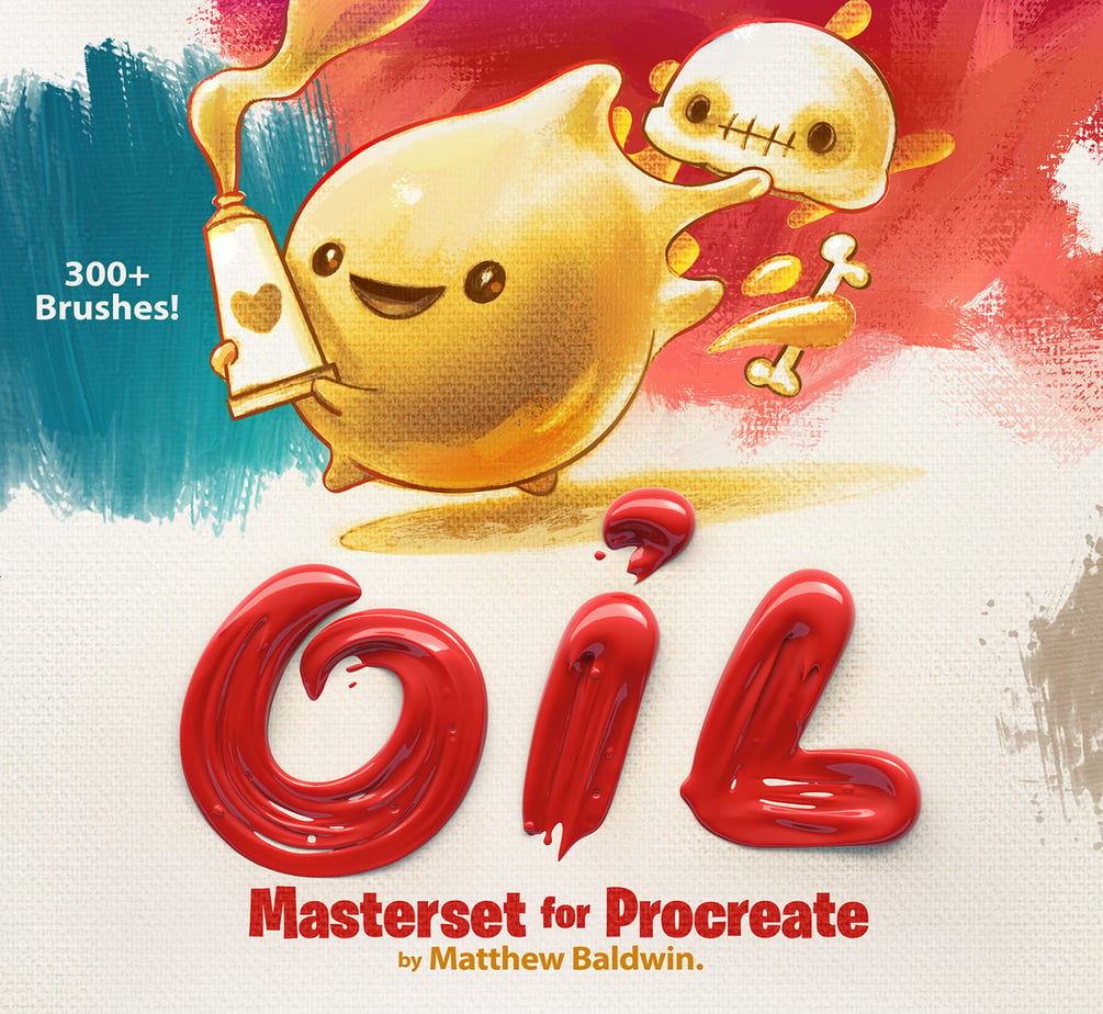 Glue – Procreate Brush Pack - Inspire Uplift