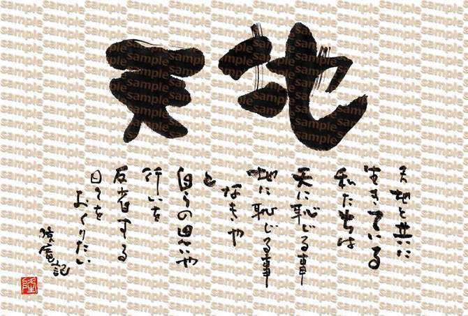 こころの詩 天地