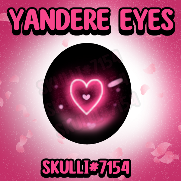 Yandere Eye Textures [Commercial License]