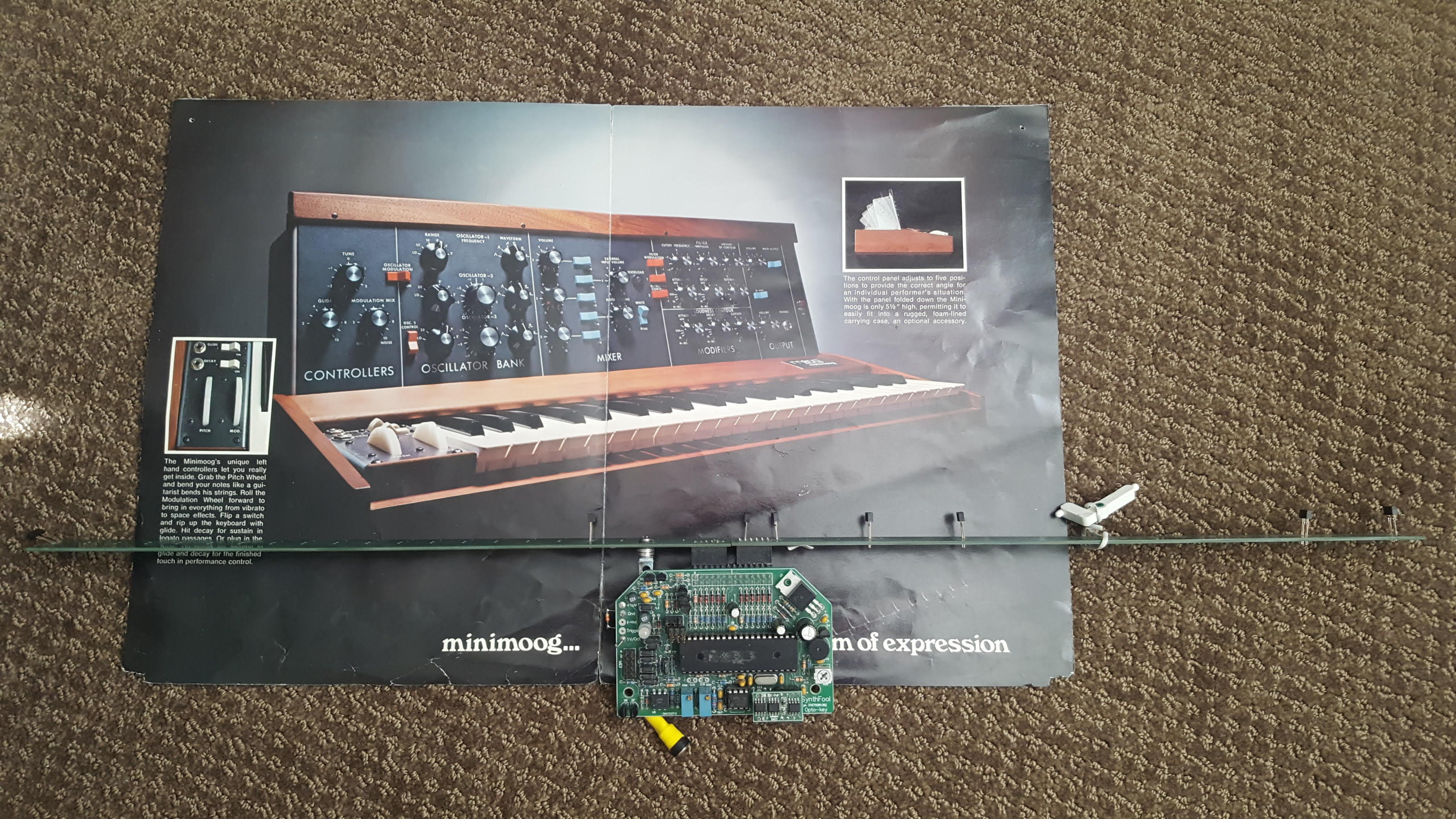 Presale Minimoog Repair Board
