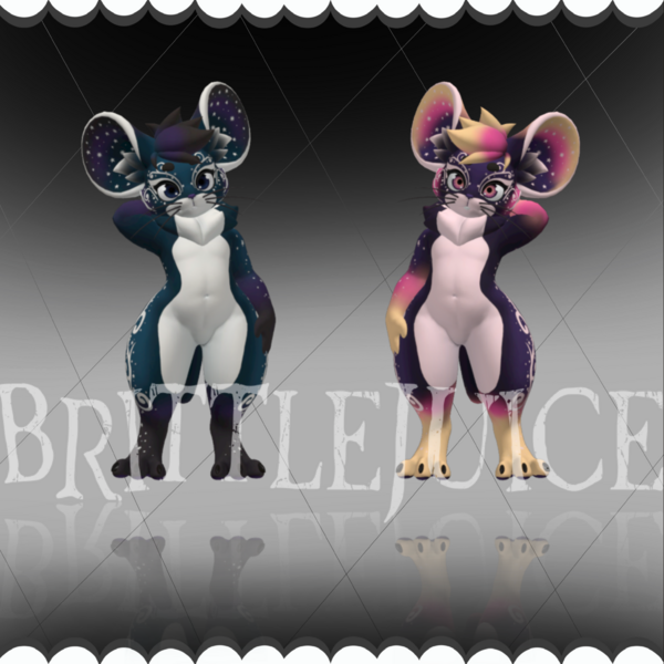 Galaxy Mouse | Chittari | Re - Texture ONLY