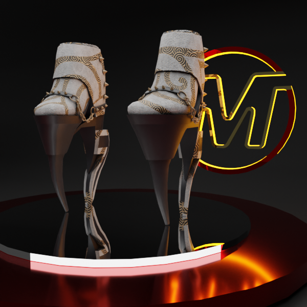 "Try Me" Heels By MarceliouS (Commercial VRChat Use)