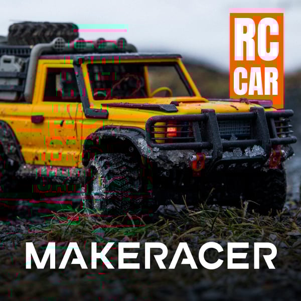 Durable Offroad & Expedition RC Car, 1:16 Expedition Prototype by MAKERACER