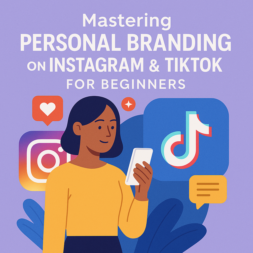 Curated visual reference: Visual Reference: Mastering Personal Branding On Instagram Tiktok For Beginners Ebook