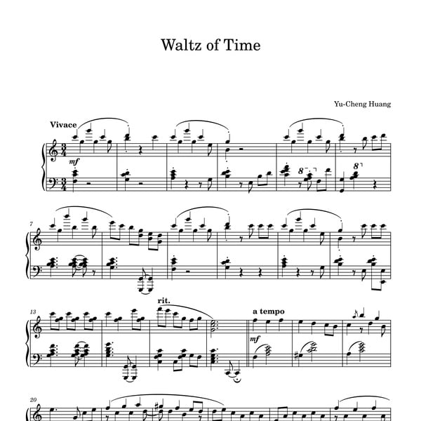 Waltz of Time Gumroad product image