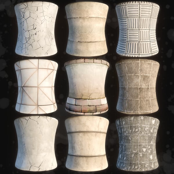 Materials Stylized Concrete