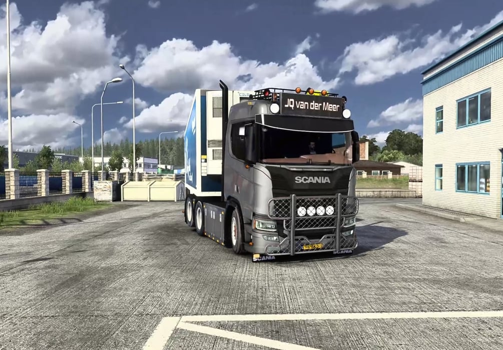 Truck Mod Scania Ng V8 Jq Van Der Meer 2020 Truck 