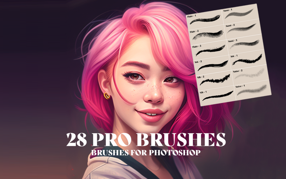 28 Brushes for