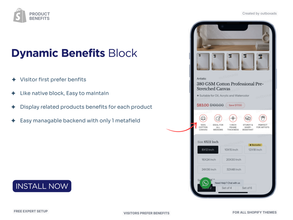 Shopify combo of 5 CRO features — preview 5