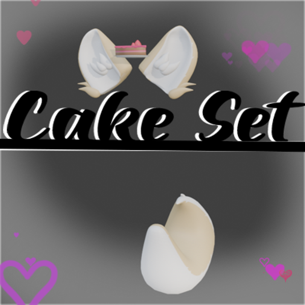 Ears n Tail Cake set