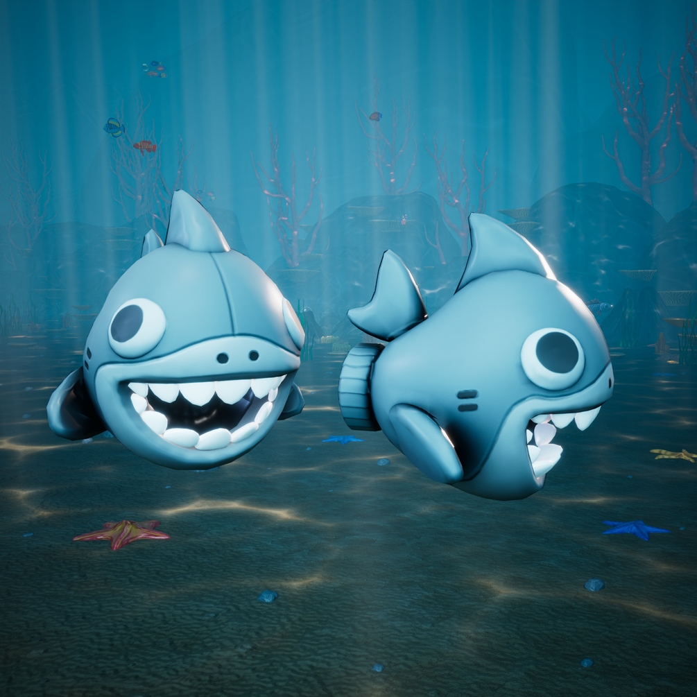 Shork Attack Nardoragon showcase render 3