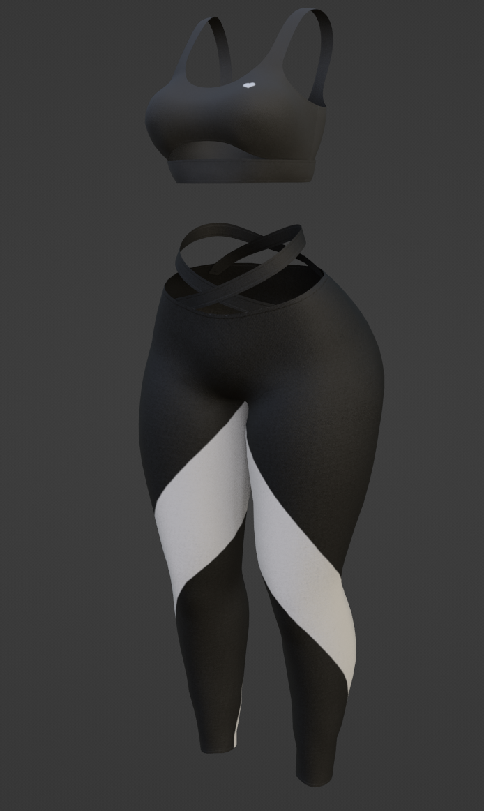 Yoga pants / Tiktok leggings for Toribase, Zinfit base, Pandabase and  Porybase (COMMERCIAL LICENSE)