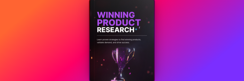 Winning Product Research - eBook