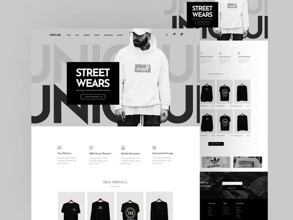 Fashion & Clothing Website Templates, eCommerce