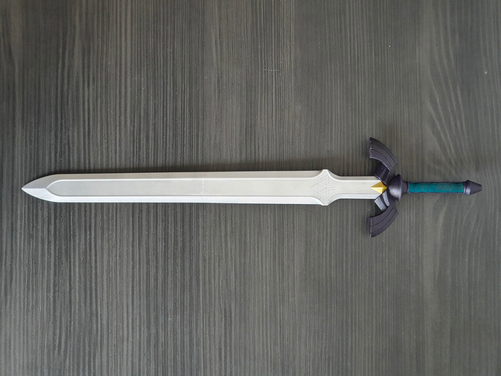 MASTER SWORD from Zelda Breath of the Wild - Life Size | 3D Print Model