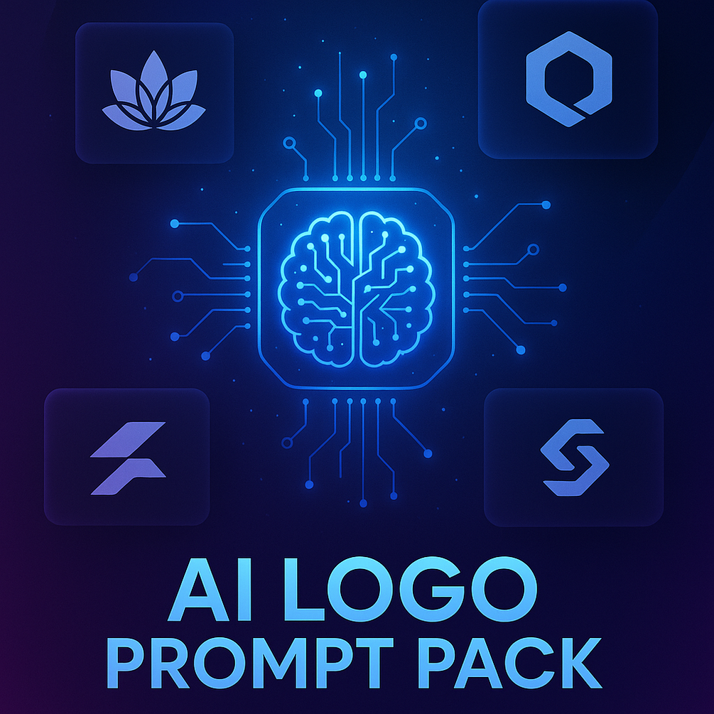 10 AI Logo Design Prompts + Examples (PDF)