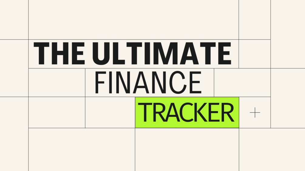 The Ultimate Finance Tracker