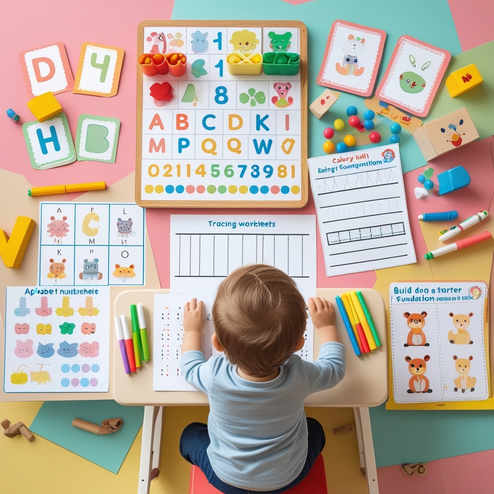 Early Learning Starter Pack — Fun Printable Worksheets for Toddlers ...