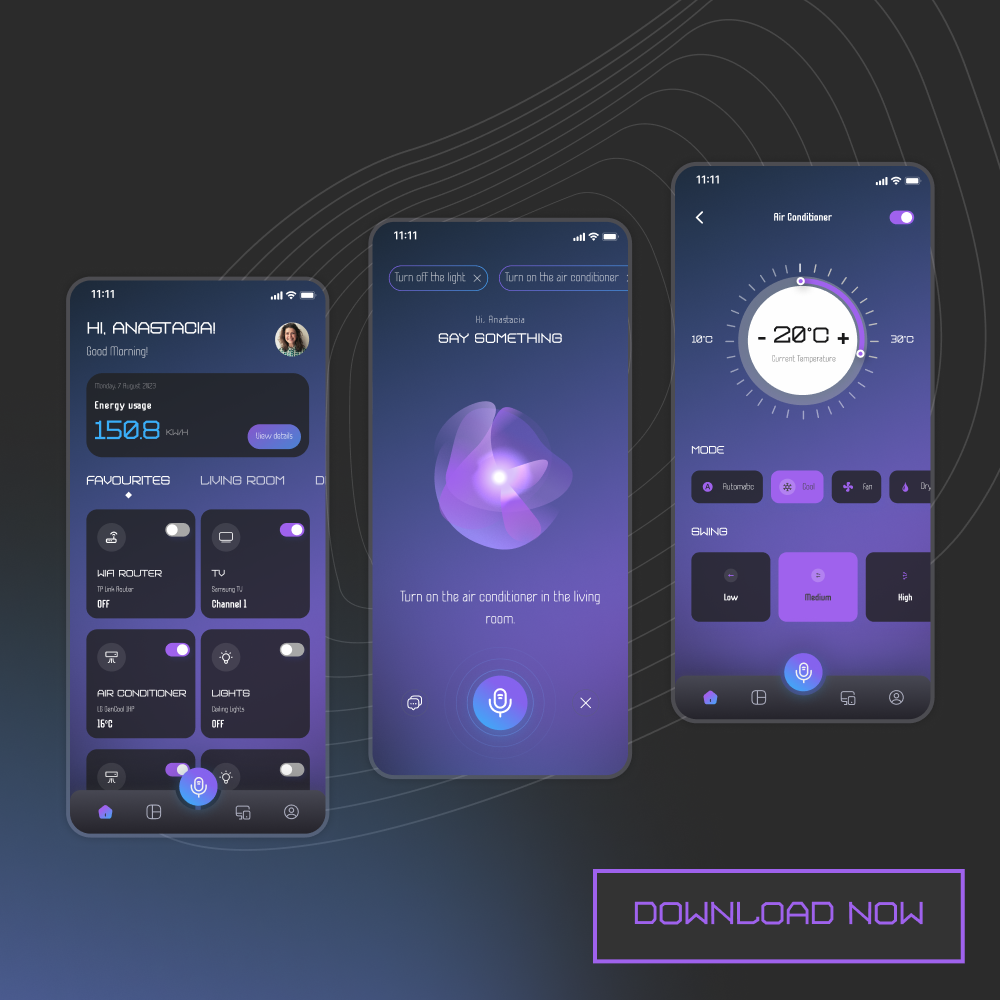 Voice Assistant Smart home app Circuit Diagram