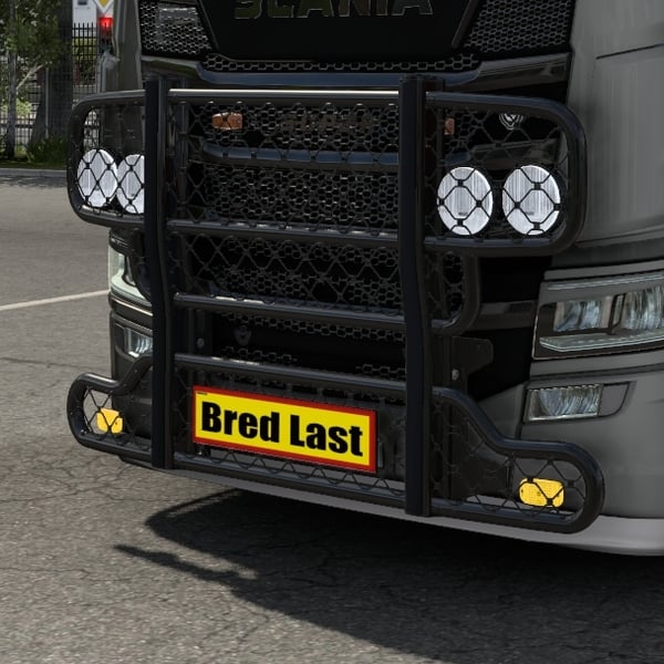 [bull bar tuning part] Scania NG Black Edition hypro bullbar V2 by WC007 D3SIGN