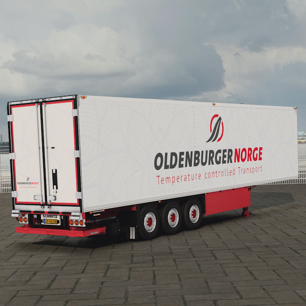 Schmitz Trailer "Oldenburger Norge" ETS2 by BN Truckstyling