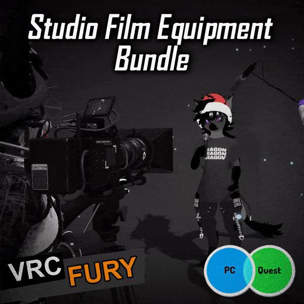 Studio Film Equipment Bundle [VRCHAT] by DittyDos
