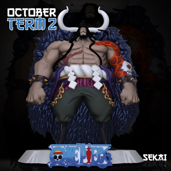 Kaido Sculpture - Sekai 3D Models - Tested and Ready for 3D printing