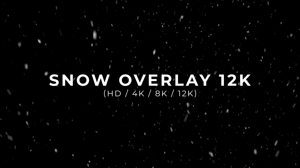 Snow Overlay Hd 4k 8k 12k