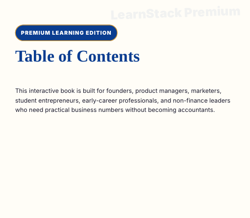 The 30-Minute MBA: Finance & Business Numbers — Part 2 preview image 4