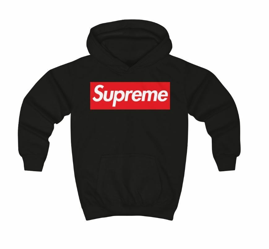 SUPREME Hoodie BLACK