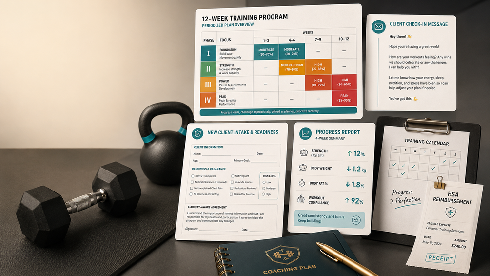 Personal Trainer — what's inside the pack