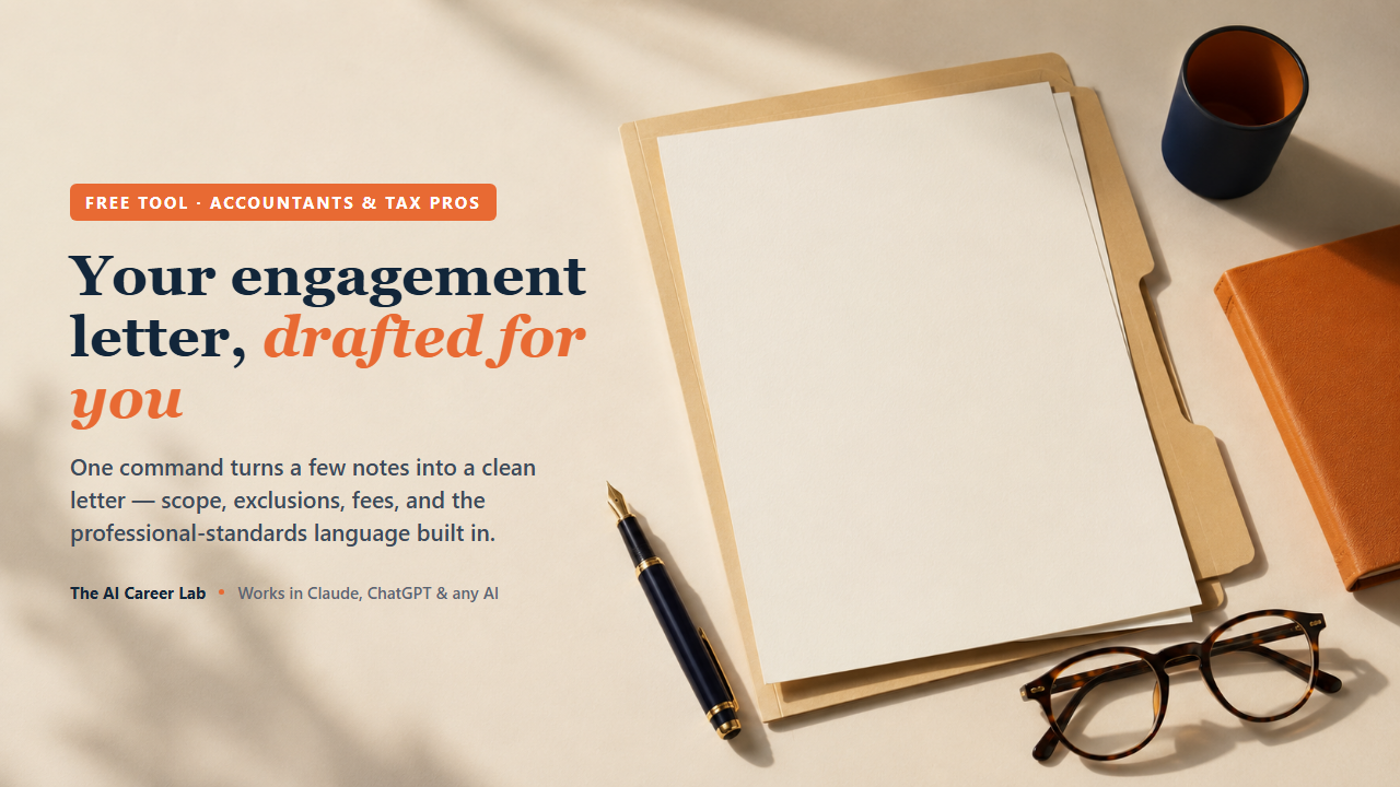 Your engagement letter, — what's inside