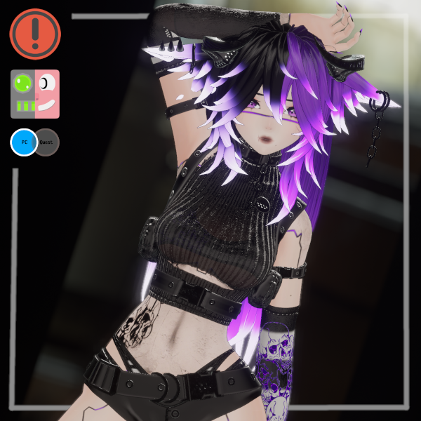 Killjoy (UE Face/Eye Tracking) (Female) (VRCfury) (Physbones) PC Only