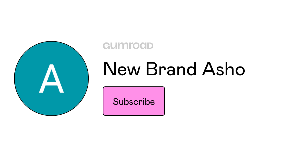 New Brand Asho
