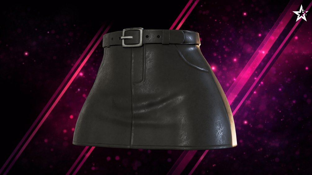 Casual Goth Mayu showcase render 4