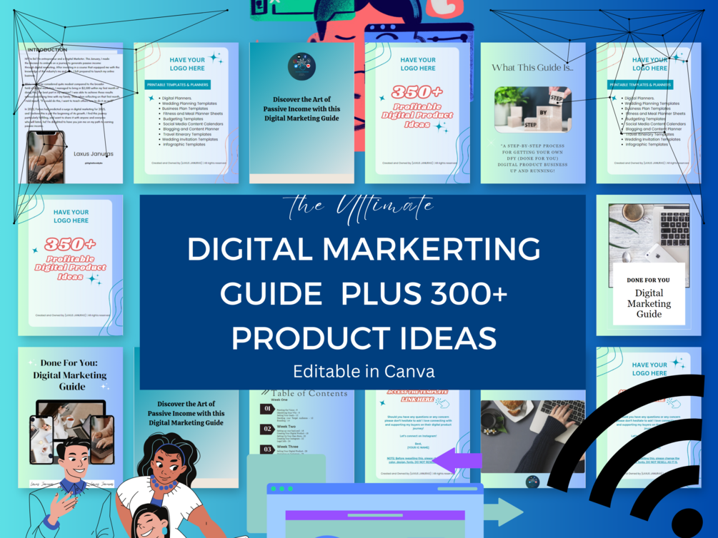 DIGITAL MARKETING GUIDE PLUS 350+ PRODUCT IDEAS