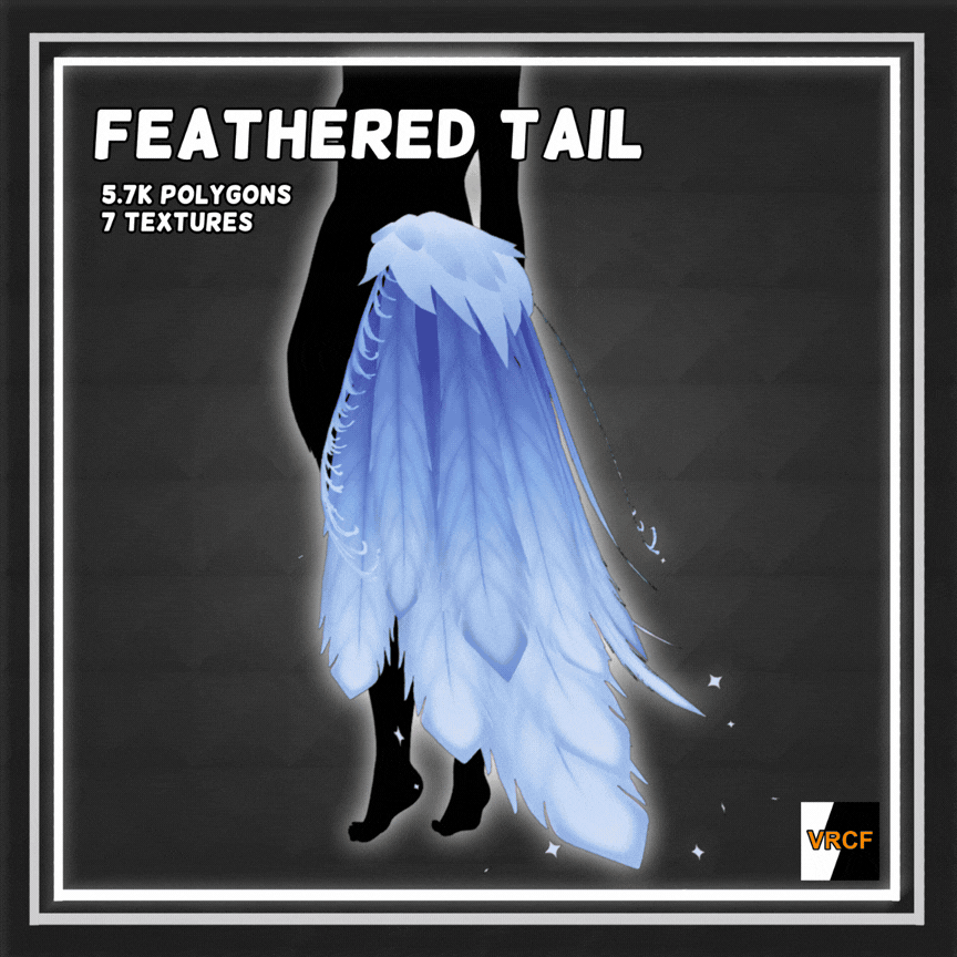 Feathered Tail - VRChat Asset